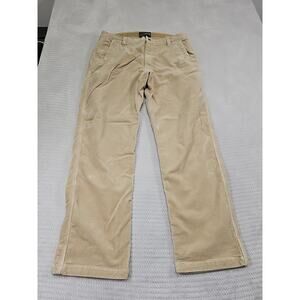 Mountain Khaki Pants Mens 38 X 33 Tan Corduroy Pants Casual Office Outdoor